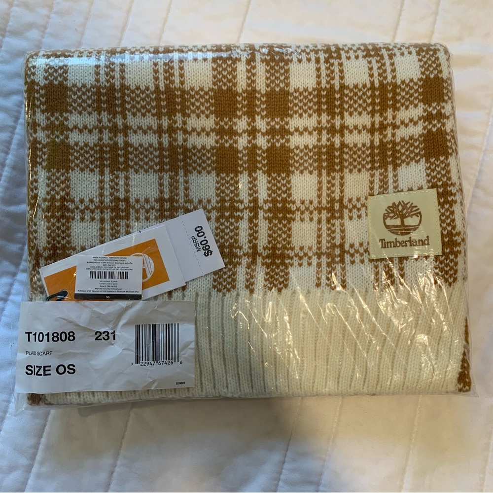Timberland • Plaid Scarf